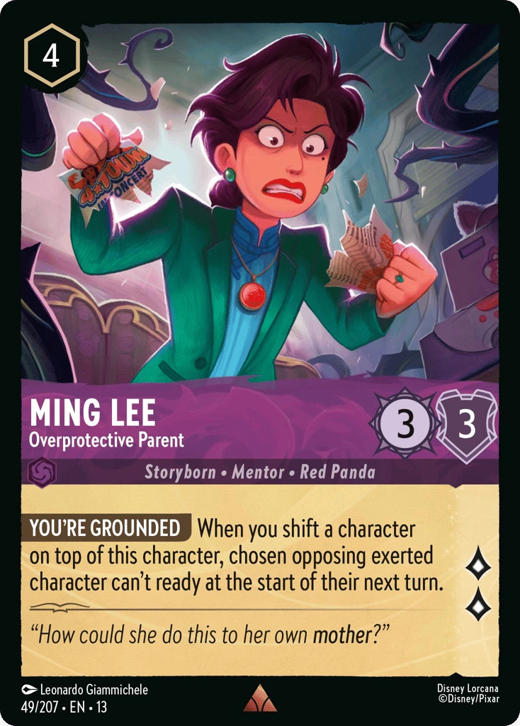 Ming Lee - Overprotective Parent