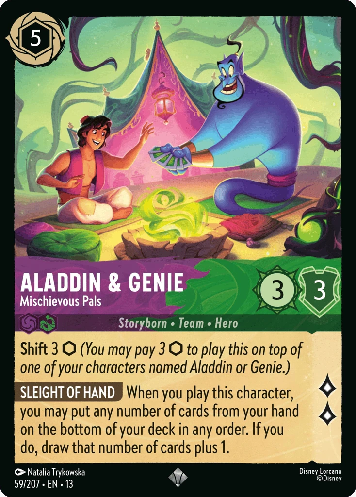 Aladdin & Genie - Mischievous Pals