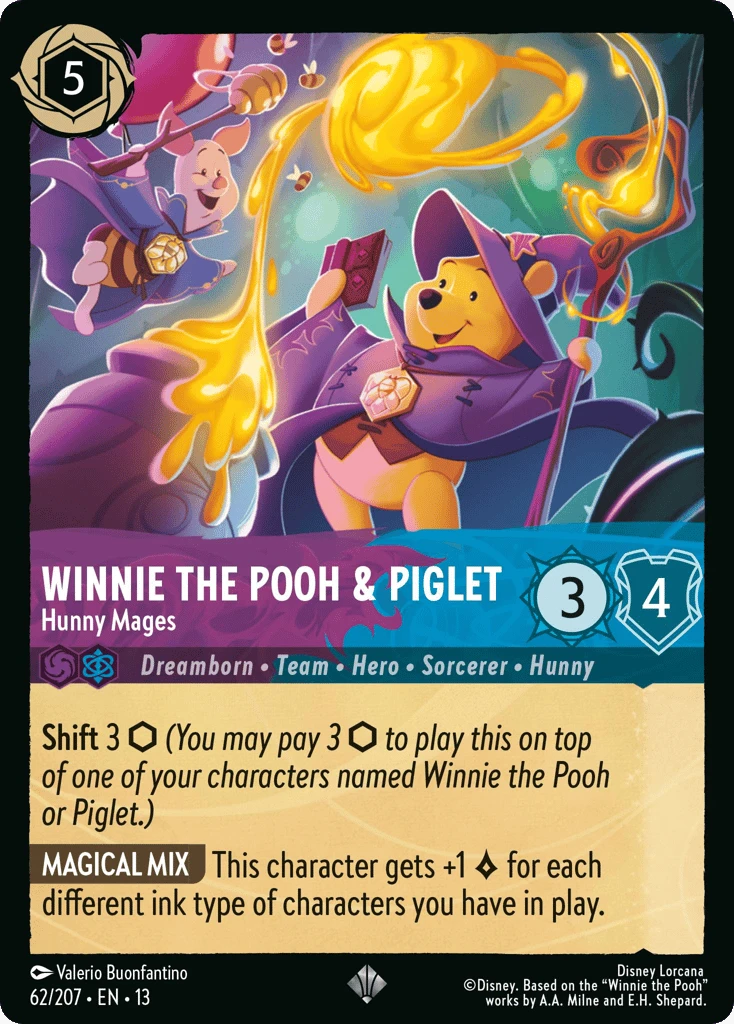 Winnie the Pooh & Piglet - Hunny Mages