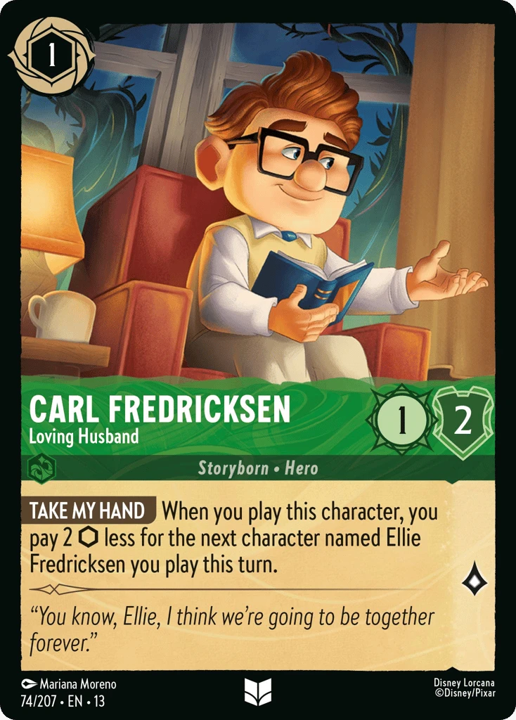 Carl Fredricksen - Loving Husband