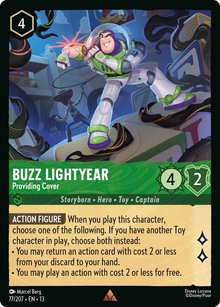 Buzz Lightyear - Providing Cover