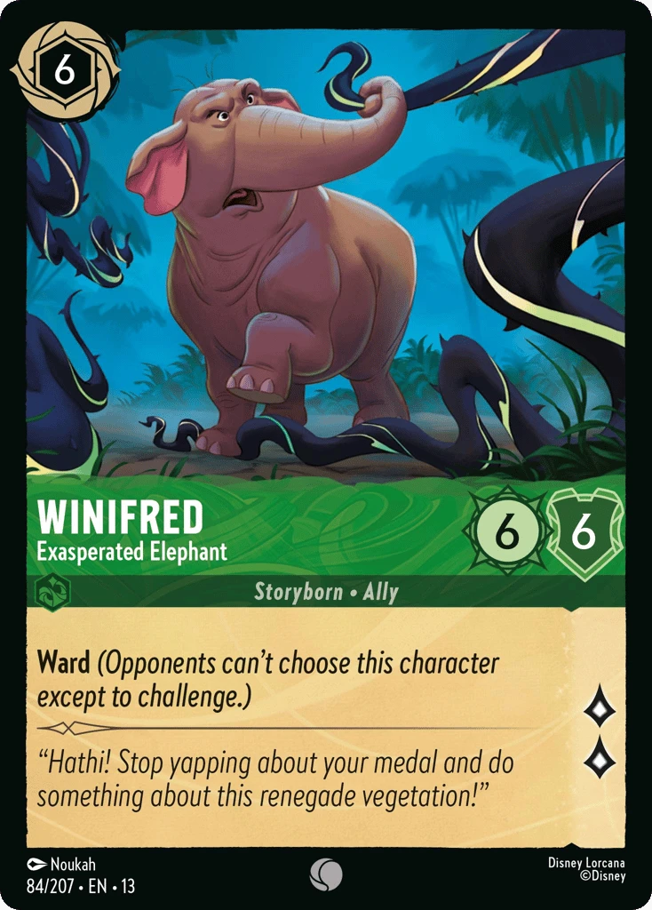 Winifred - Exasperated Elephant