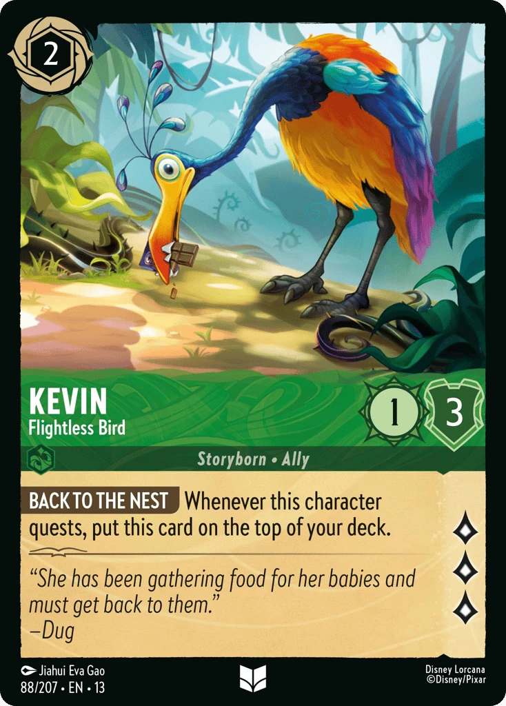 Kevin - Flightless Bird
