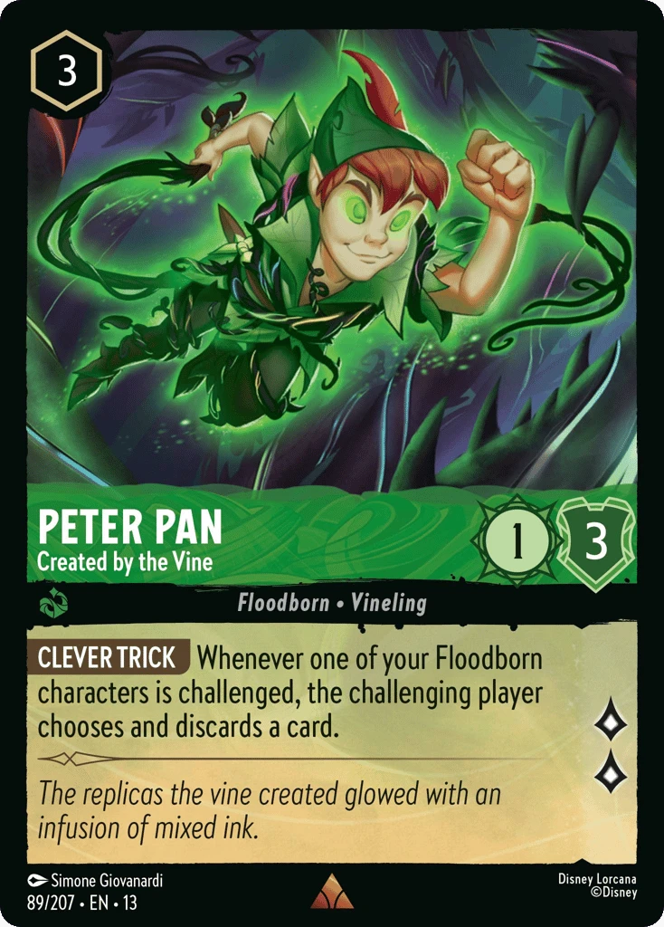 Peter Pan - Created by the Vine