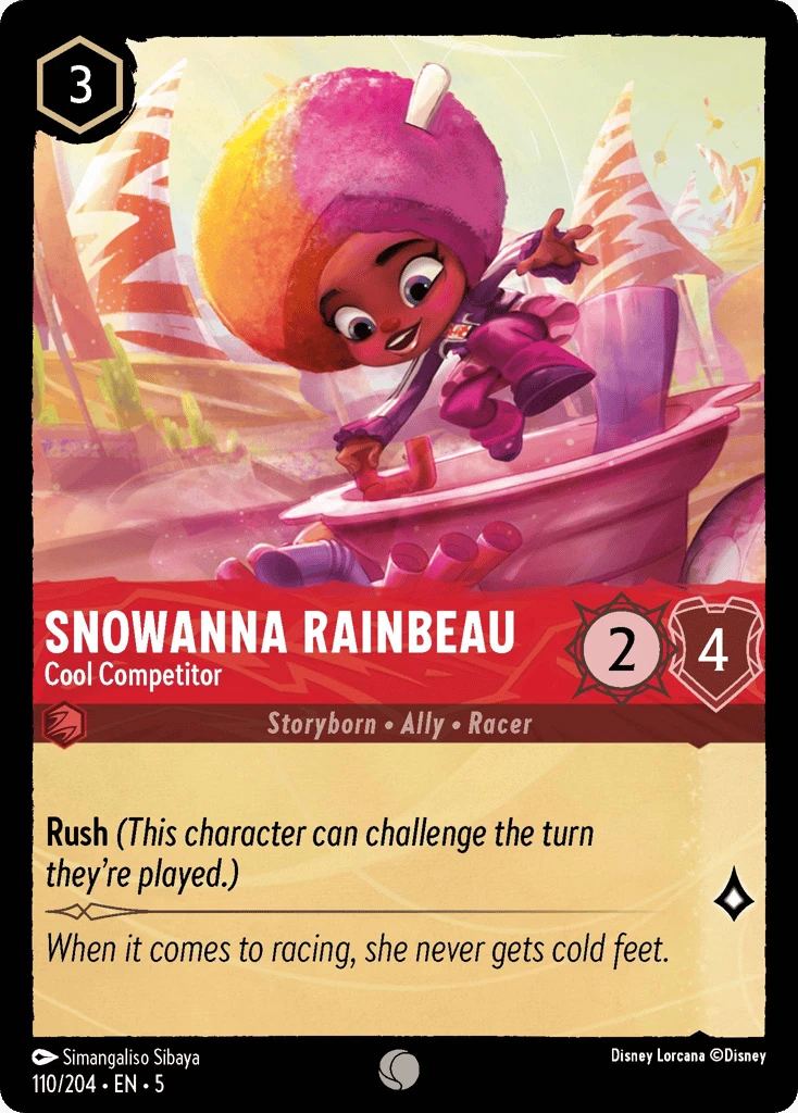 Snowanna Rainbeau - Cool Competitor