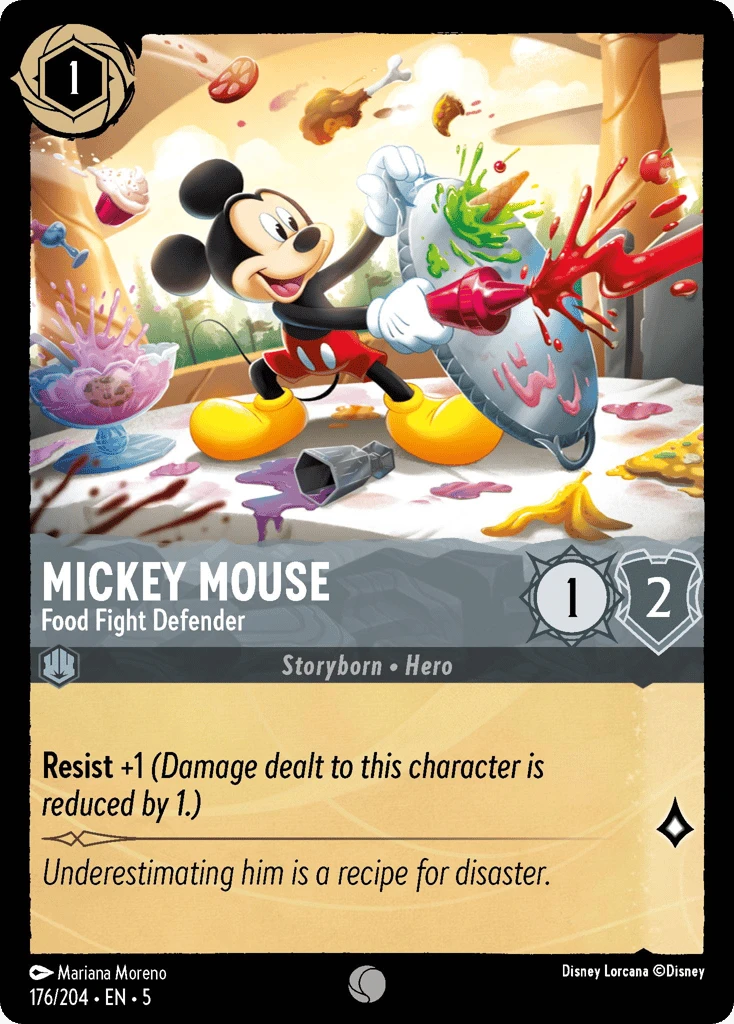 Mickey Mouse - Food Fight Defender