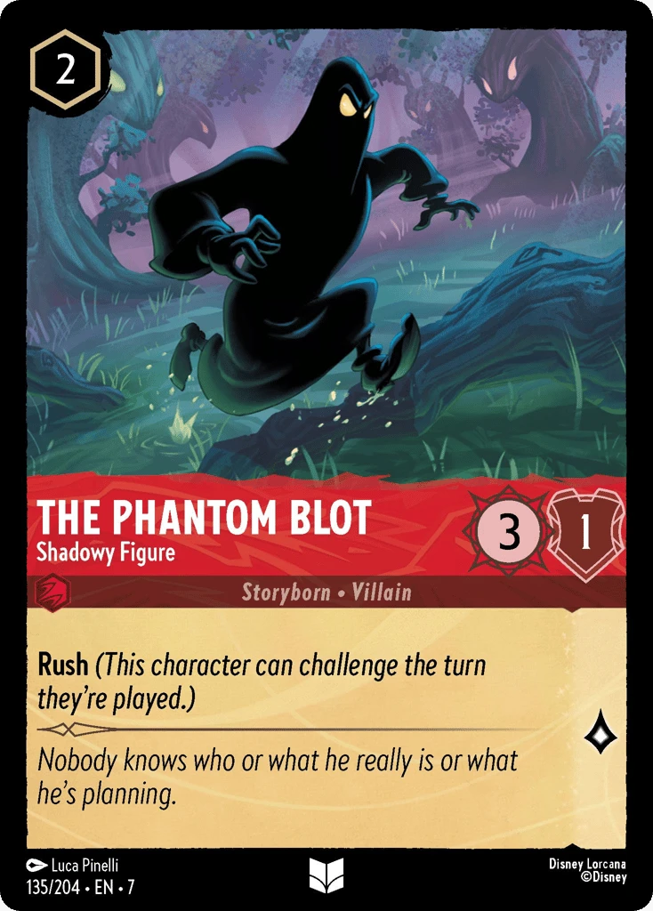 The Phantom Blot - Shadowy Figure