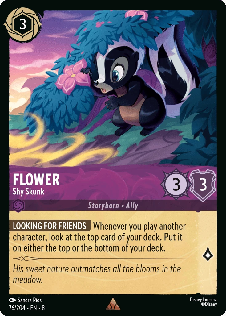 Flower - Shy Skunk