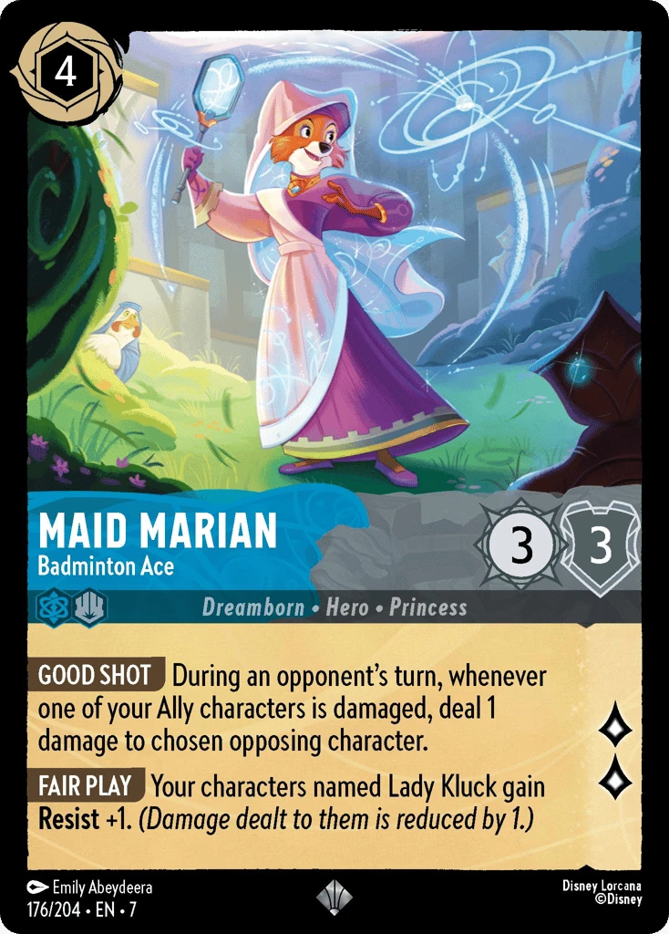 Maid Marian - Badminton Ace