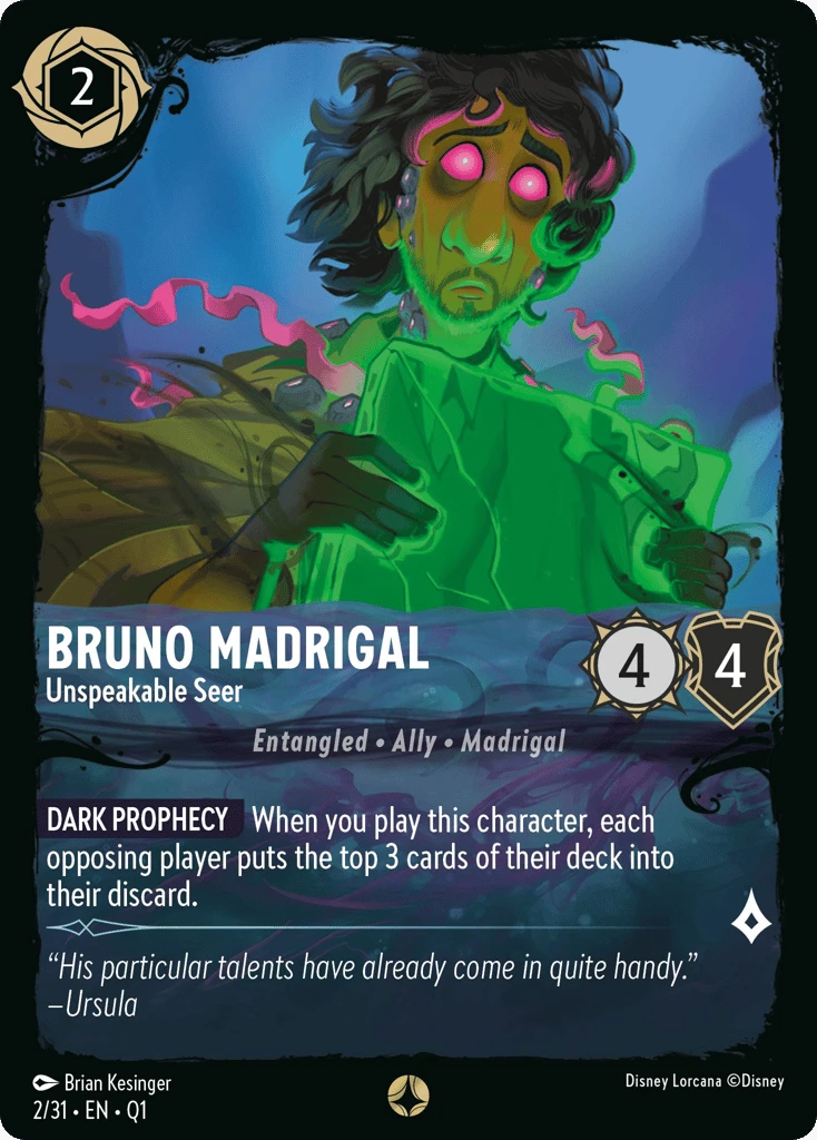 Bruno Madrigal - Unspeakable Seer
