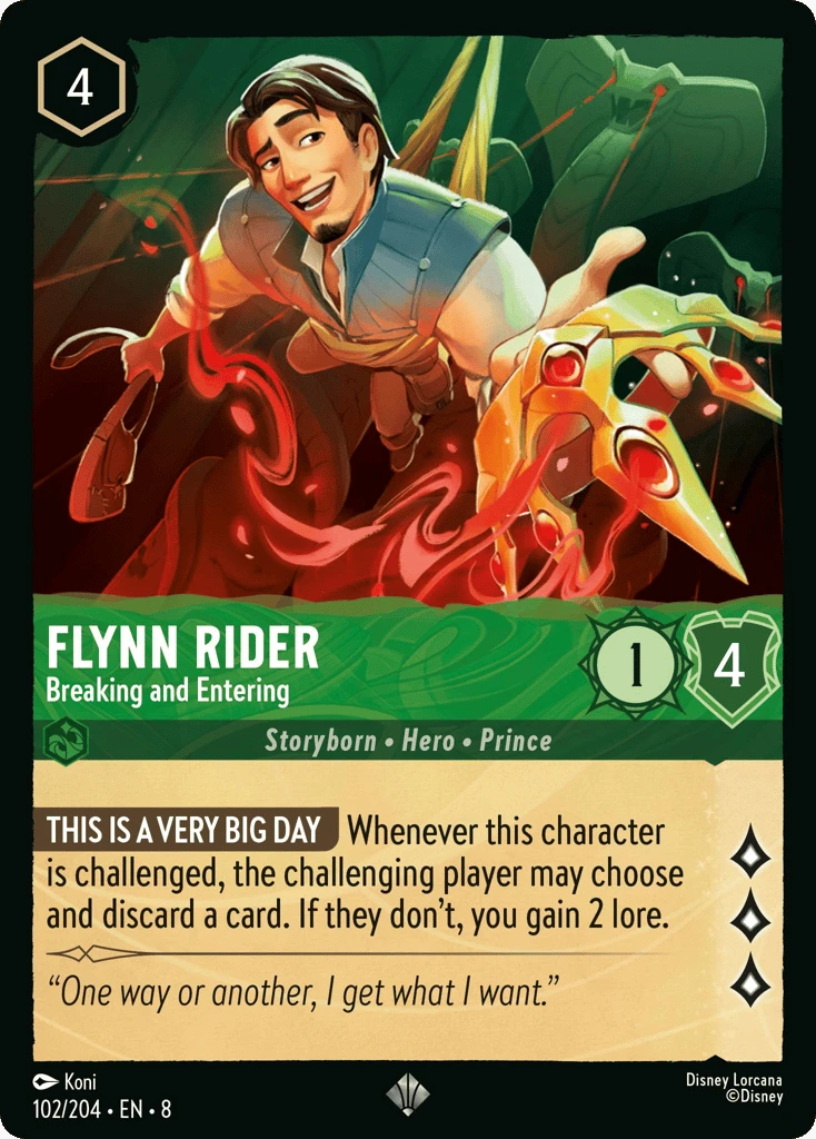 Flynn Rider - Breaking and Entering