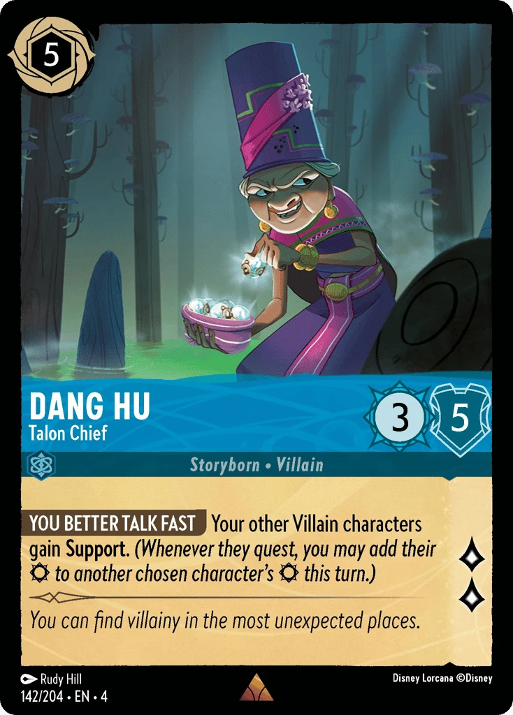 Dang Hu - Talon Chief