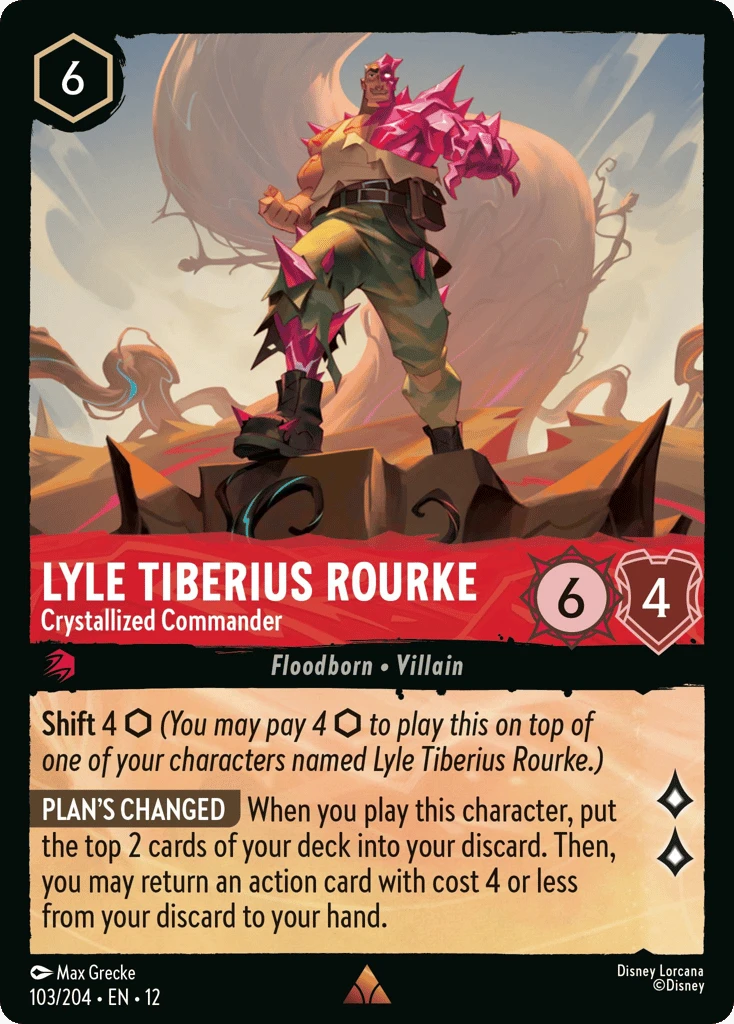 Lyle Tiberius Rourke - Crystallized Commander