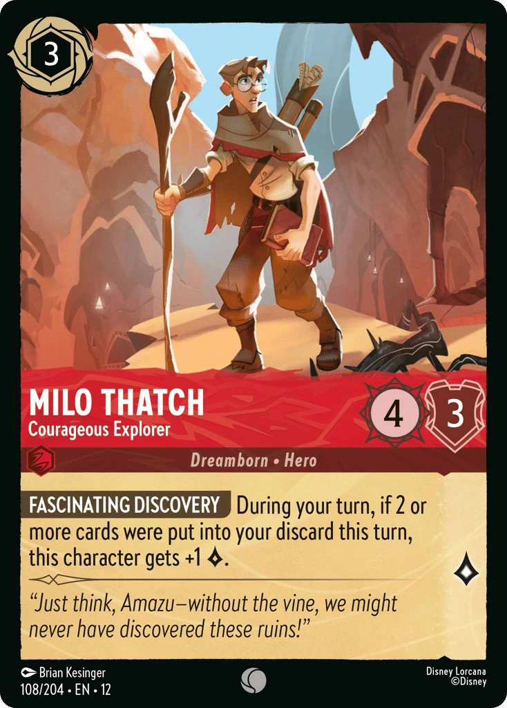 Milo Thatch - Courageous Explorer