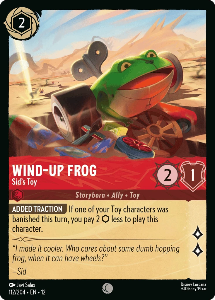 Wind-Up Frog - Sid's Toy