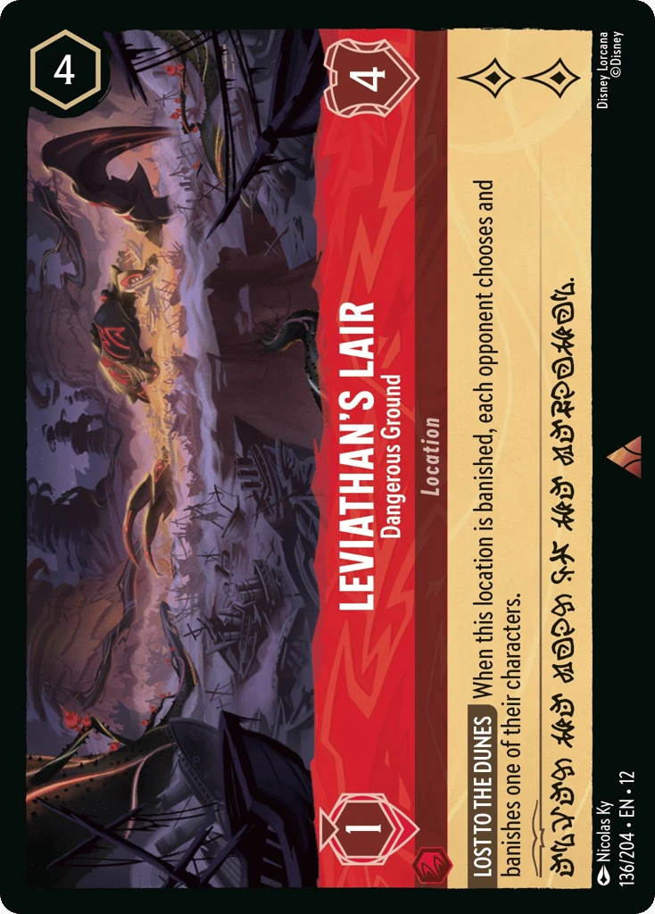 Leviathan's Lair - Dangerous Ground
