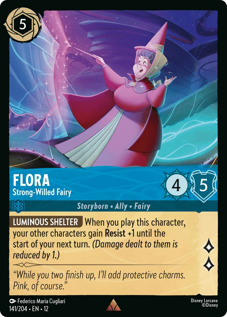 Flora - Strong-Willed Fairy