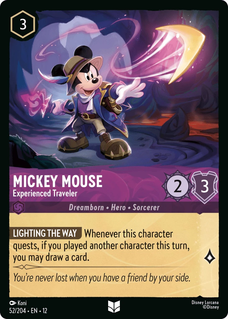 Mickey Mouse - Experienced Traveler