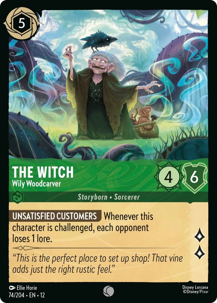The Witch - Wily Woodcarver