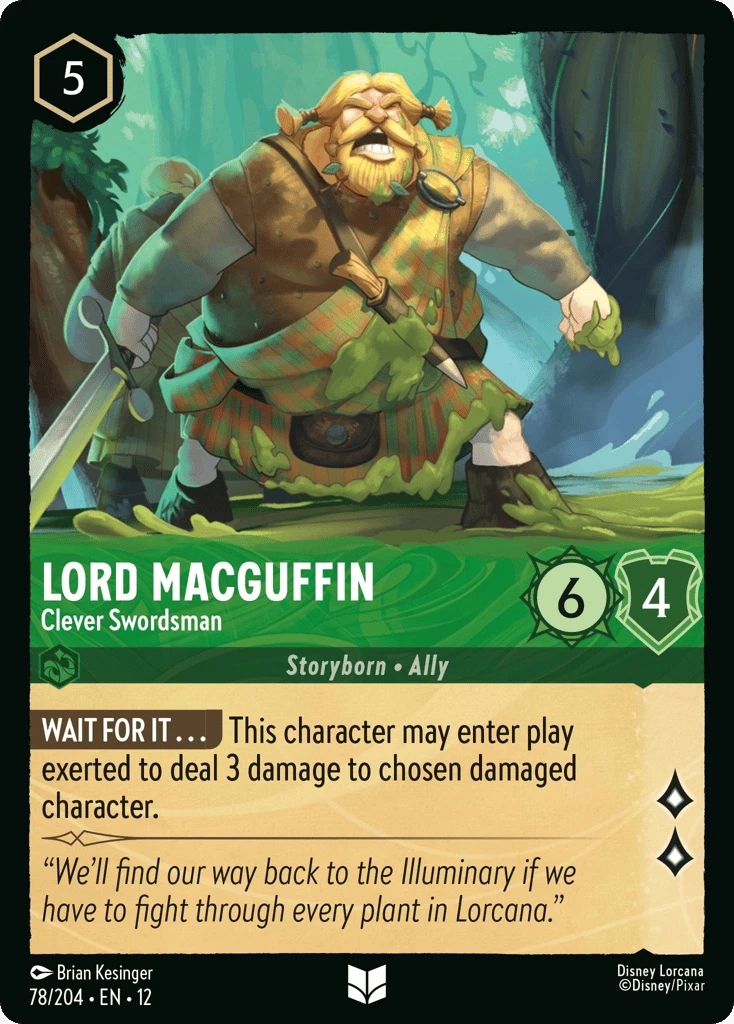 Lord MacGuffin - Clever Swordsman