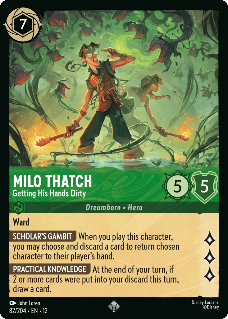Milo Thatch - Getting His Hands Dirty