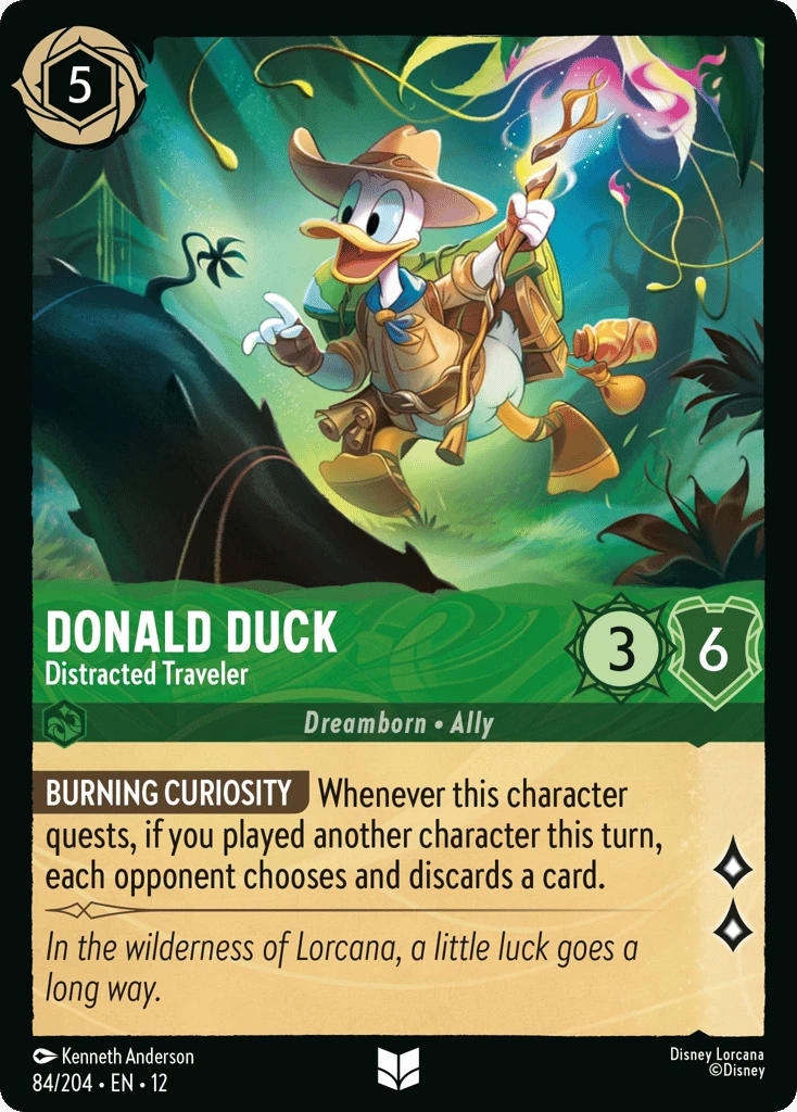 Donald Duck - Distracted Traveler
