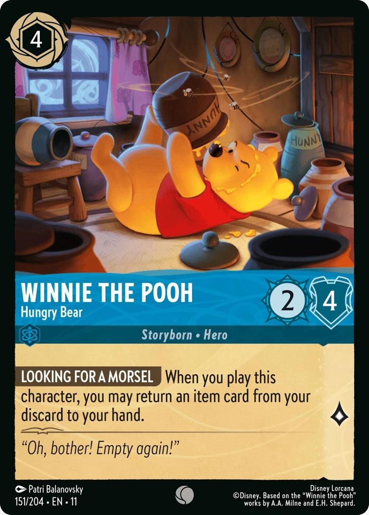 Winnie the Pooh - Hungry Bear