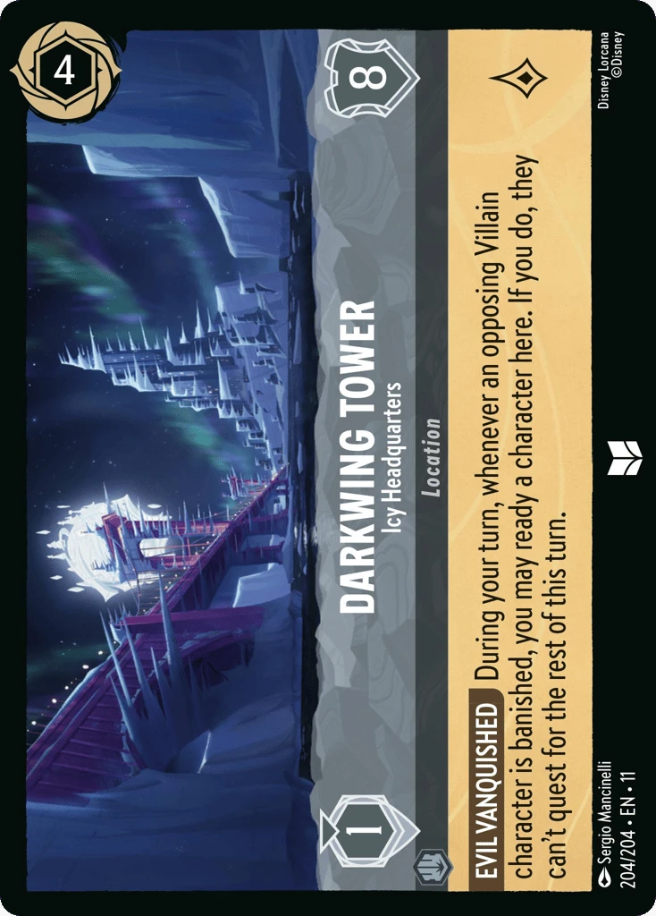 Darkwing Tower - Icy Headquarters