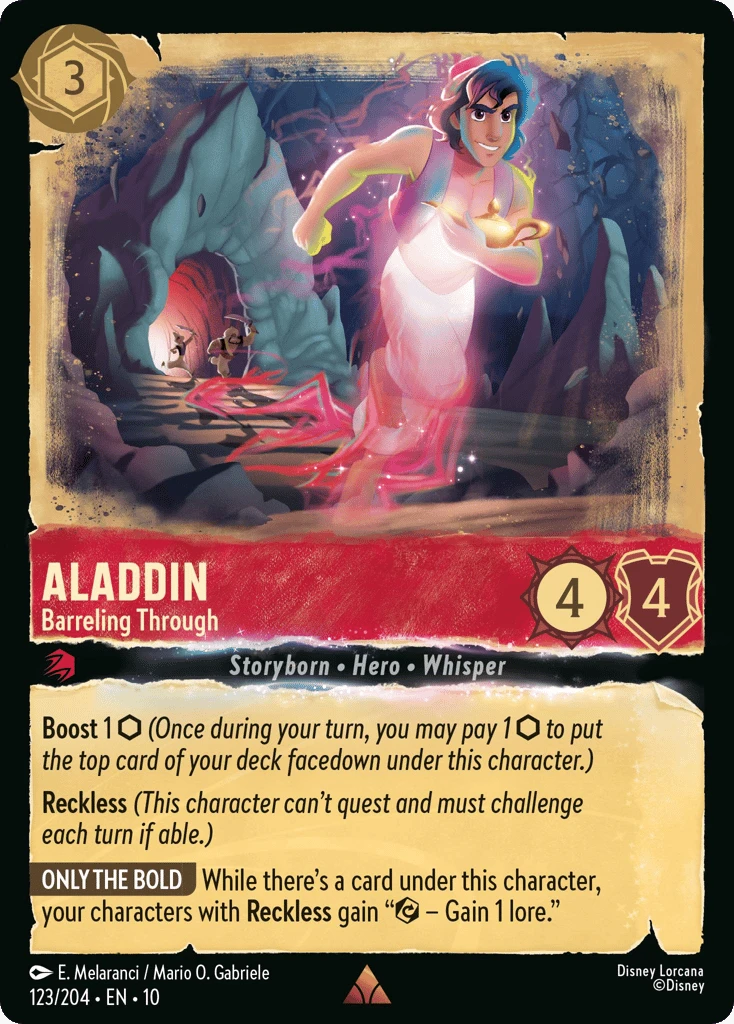 Aladdin - Barreling Through