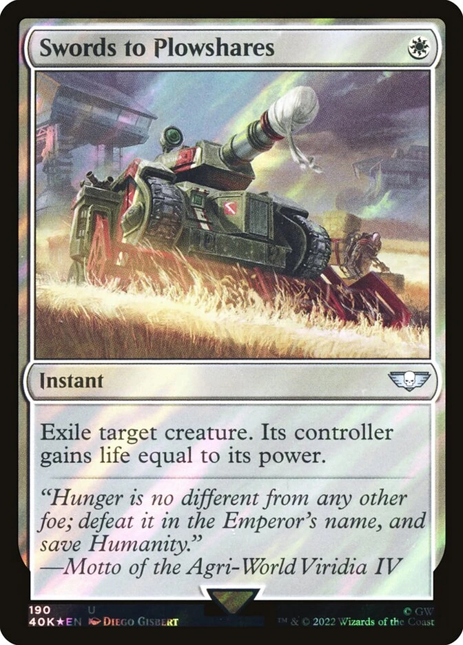 Swords to Plowshares