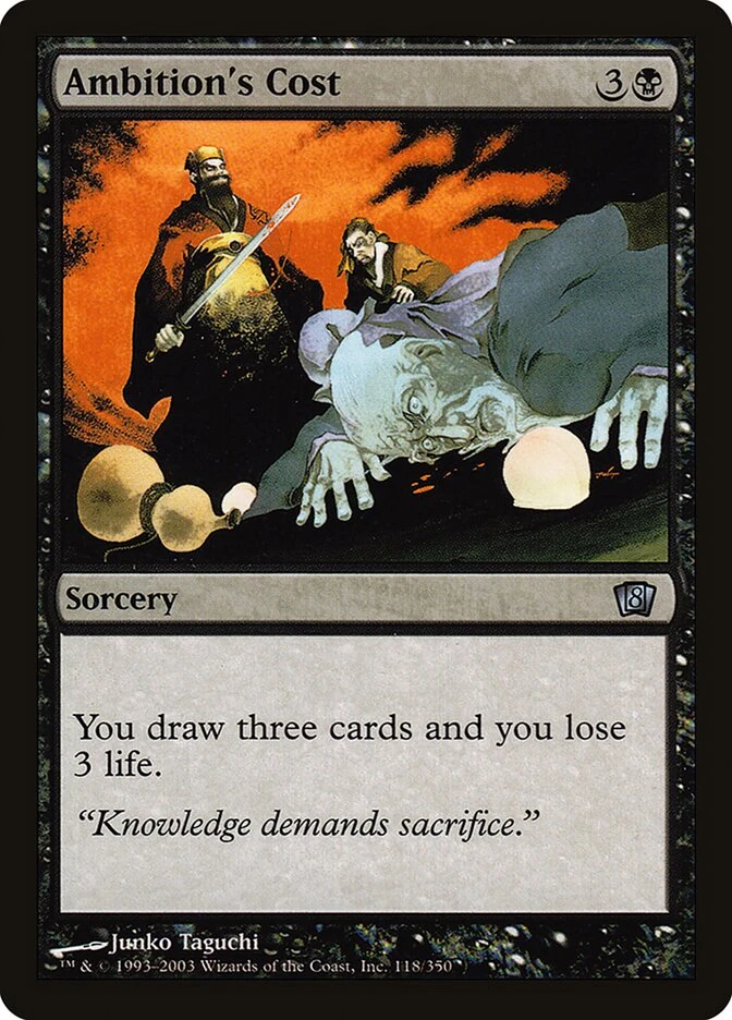 Ambition's Cost