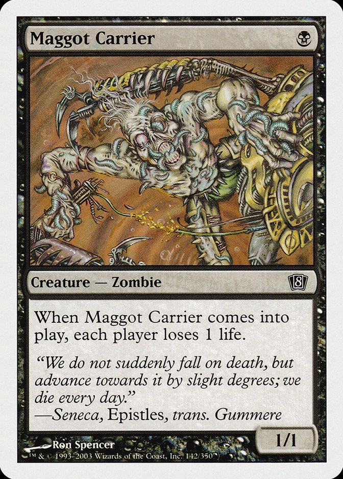 Maggot Carrier