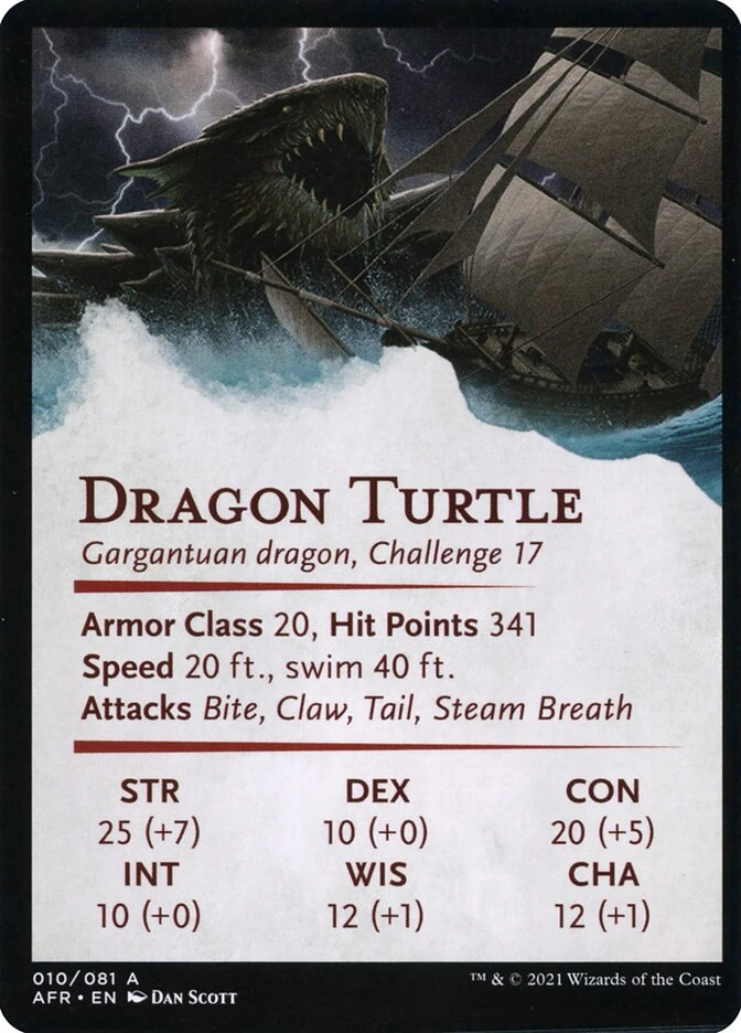 Dragon Turtle // Dragon Turtle — other side