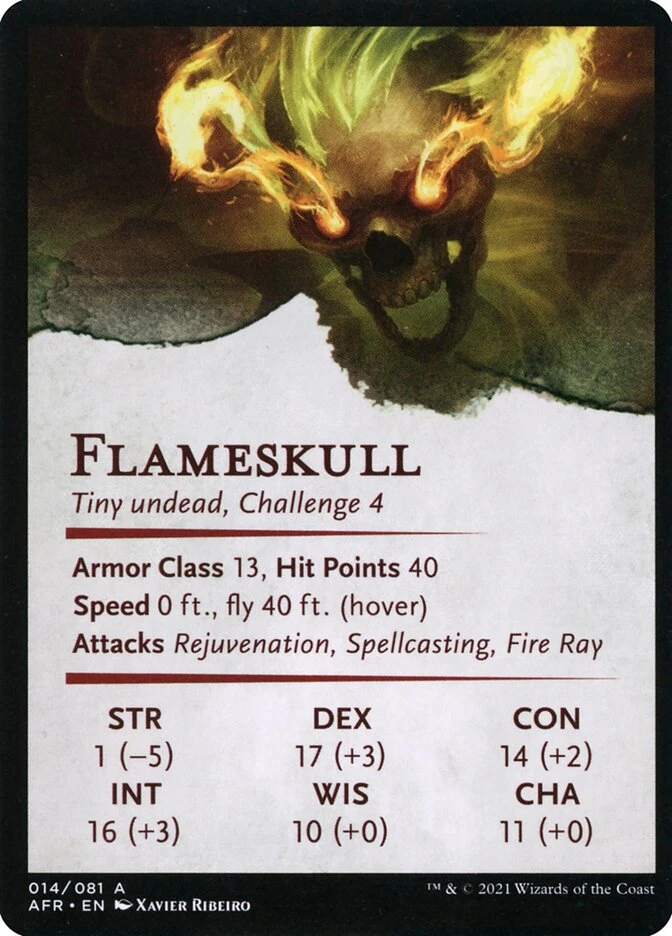 Flameskull // Flameskull — other side