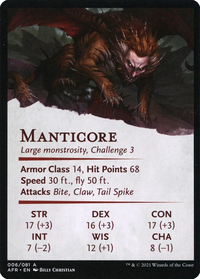 Manticore // Manticore — other side