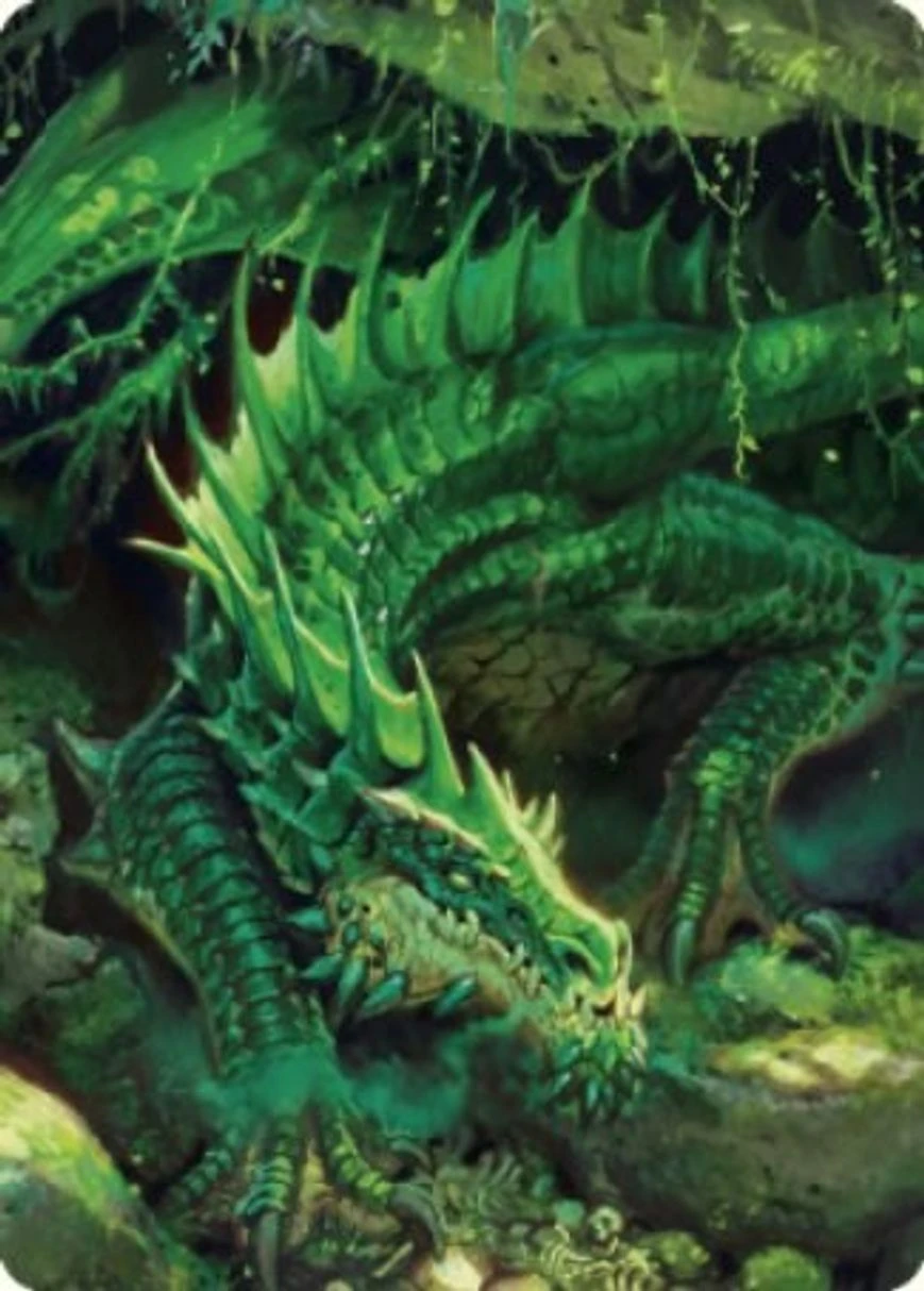 Lurking Green Dragon // Lurking Green Dragon