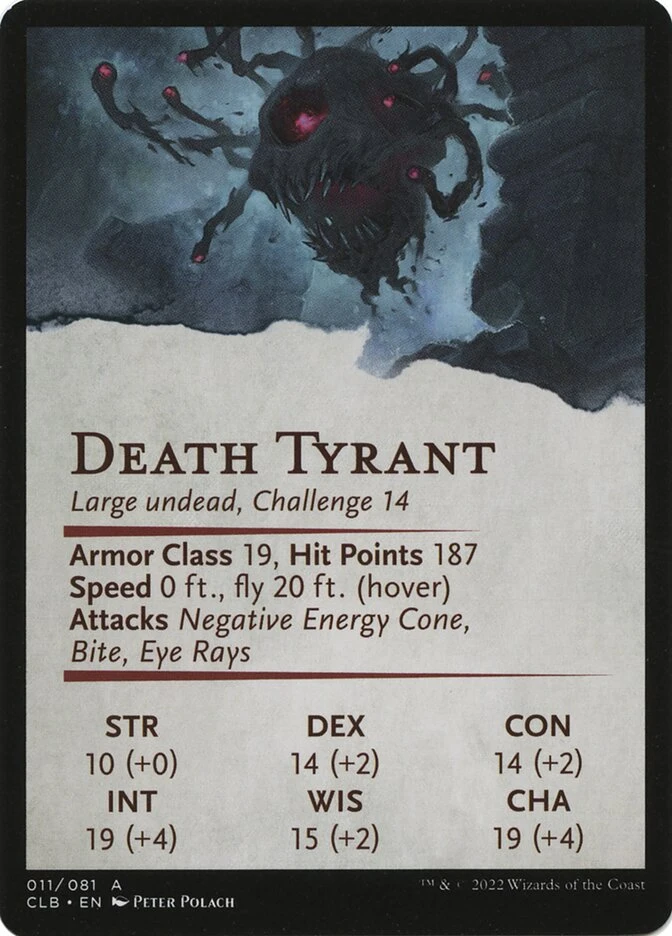 Ghastly Death Tyrant // Ghastly Death Tyrant — other side