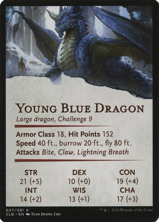 Young Blue Dragon // Young Blue Dragon — other side