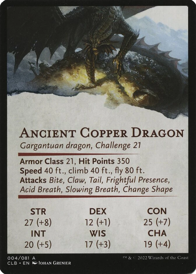 Ancient Copper Dragon // Ancient Copper Dragon — other side