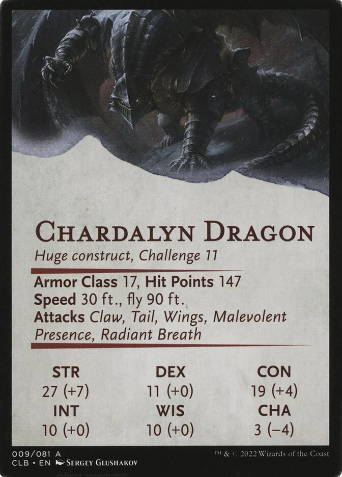 Chardalyn Dragon // Chardalyn Dragon — other side