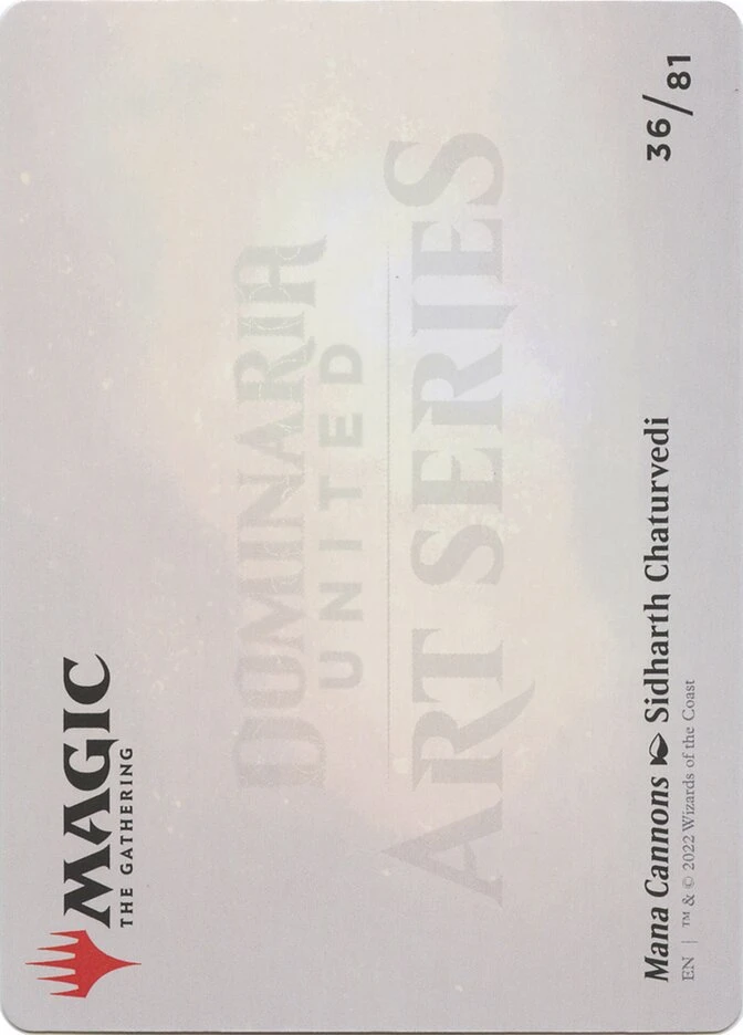 Mana Cannons // Mana Cannons — other side