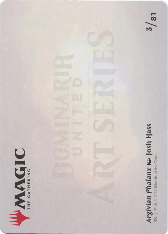 Argivian Phalanx // Argivian Phalanx — other side