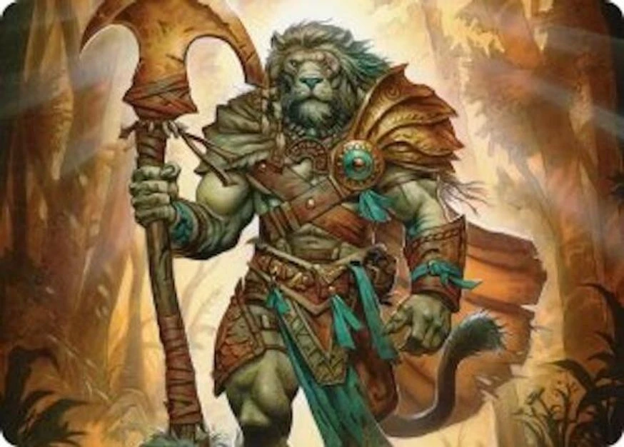 Ajani, Outland Chaperone // Ajani, Outland Chaperone