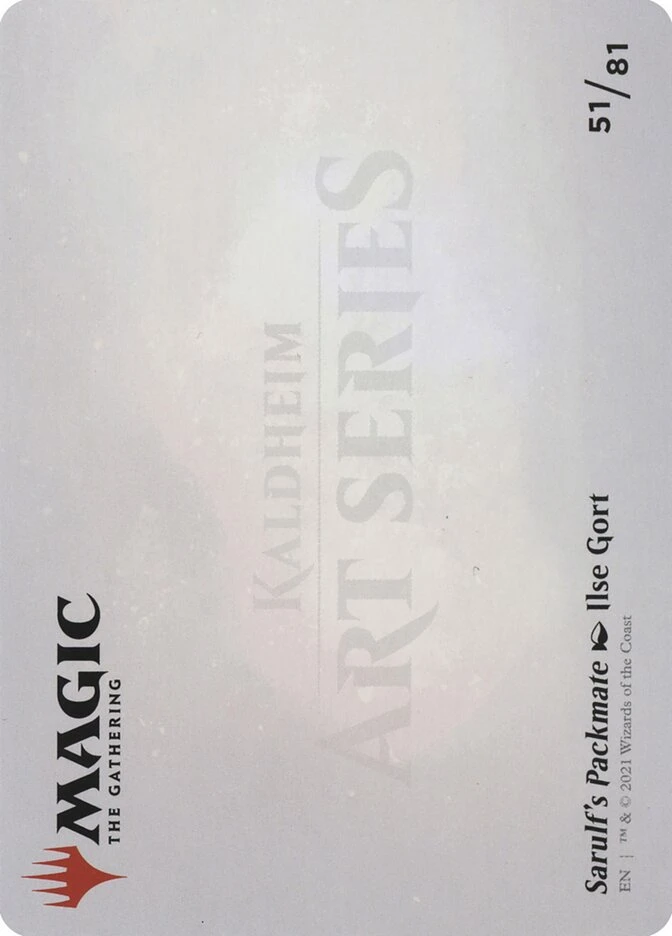 Sarulf's Packmate // Sarulf's Packmate — other side