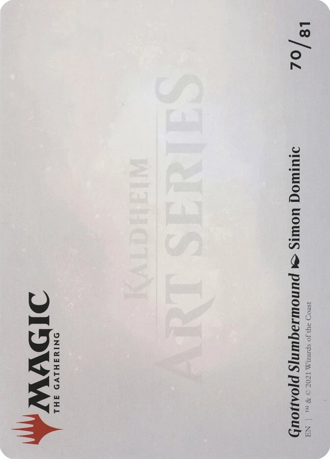 Gnottvold Slumbermound // Gnottvold Slumbermound — other side