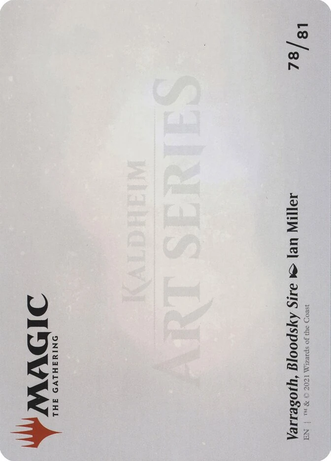 Varragoth, Bloodsky Sire // Varragoth, Bloodsky Sire — other side