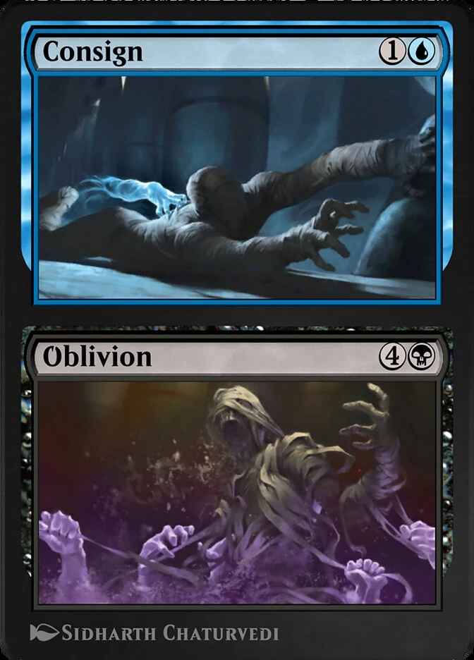 Consign // Oblivion