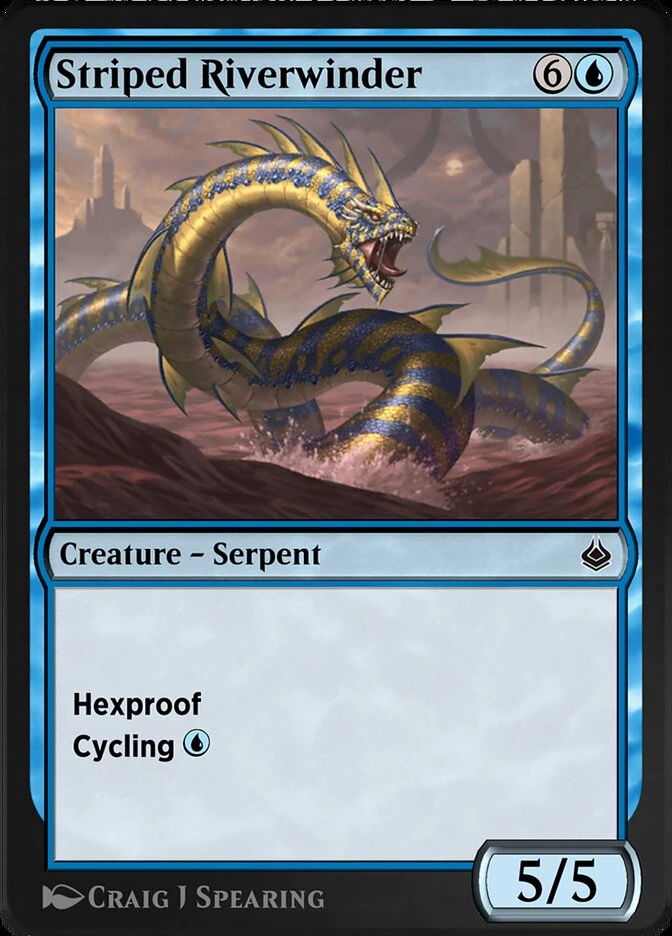 Striped Riverwinder