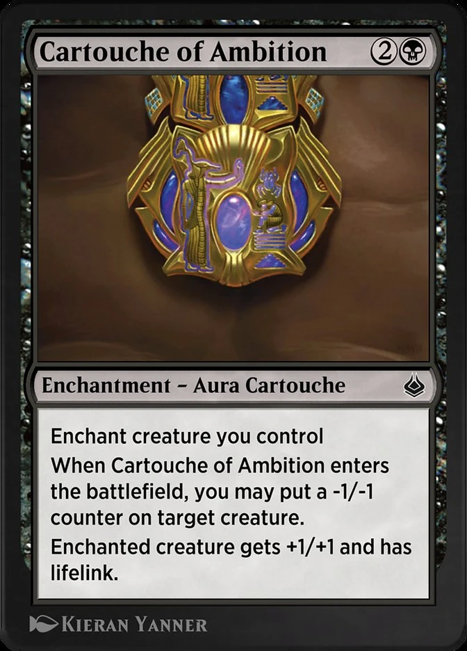 Cartouche of Ambition