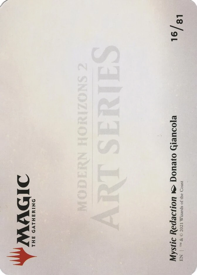 Mystic Redaction // Mystic Redaction — other side